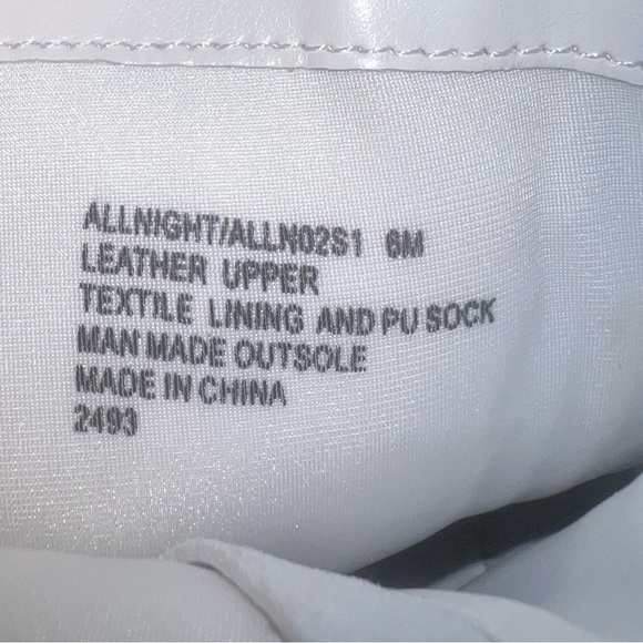 Lace Up Pointed Toe Stiletto Heel Ankle Boots White Fashion‎ - Picture 7 of 9